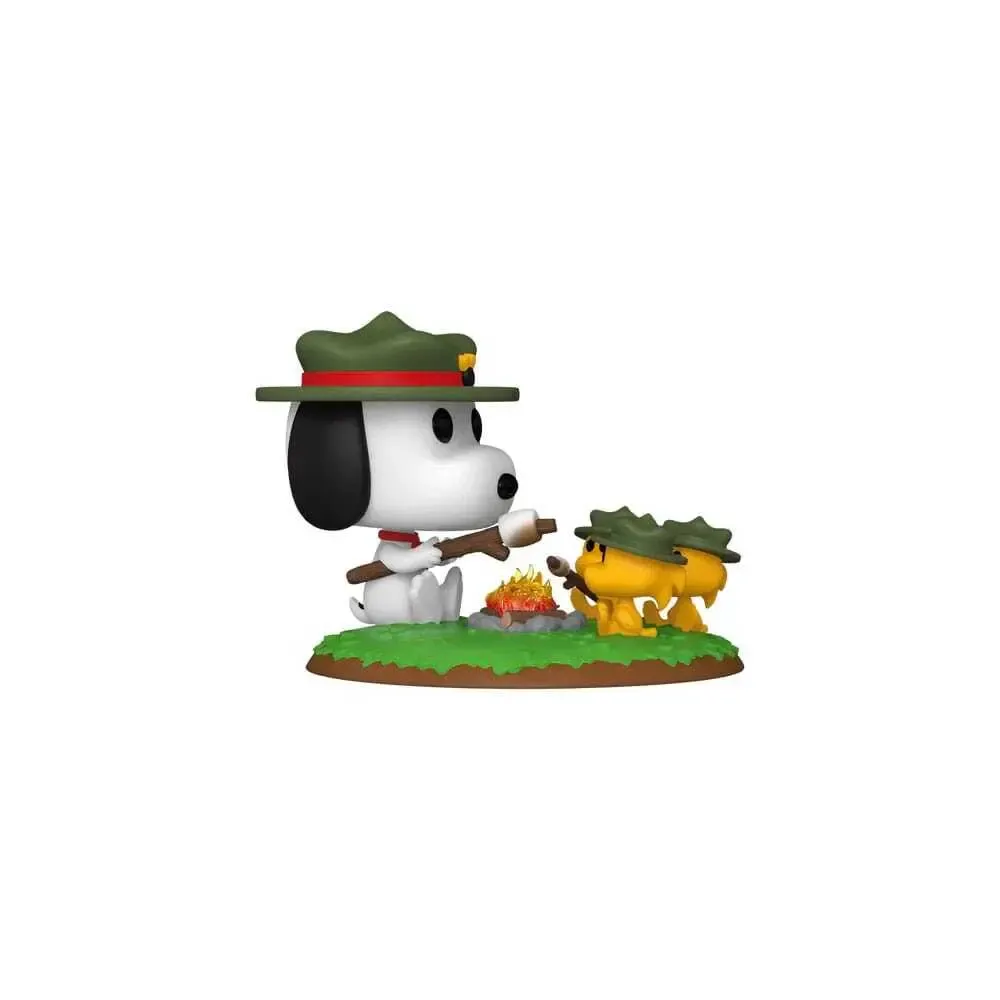 Peanuts POP! Deluxe Vinyl Figur Snoopy w/WS(Camping) 9 cm