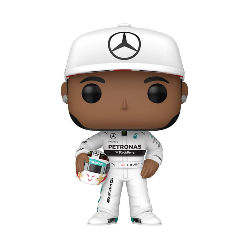 Formular 1 POP! Racing Vinyl Figur Lewis Hamilton w/Helm 9 cm