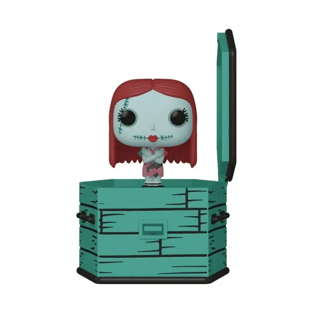 Nightmare Before Christmas Coffin Pocket POP! Vinyl Figur Sally Sewing 6 cm