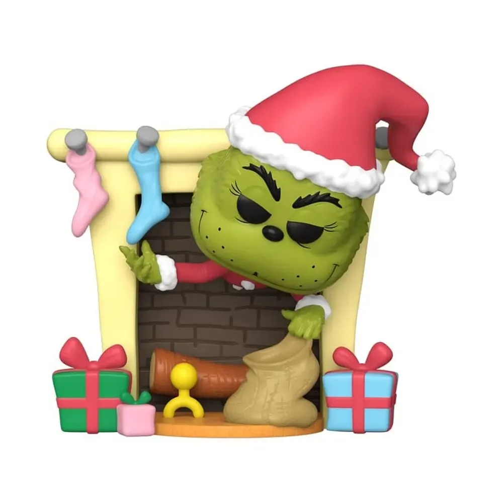 The Grinch POP! Deluxe Vinyl Figur Grinch w/Bag 9 cm