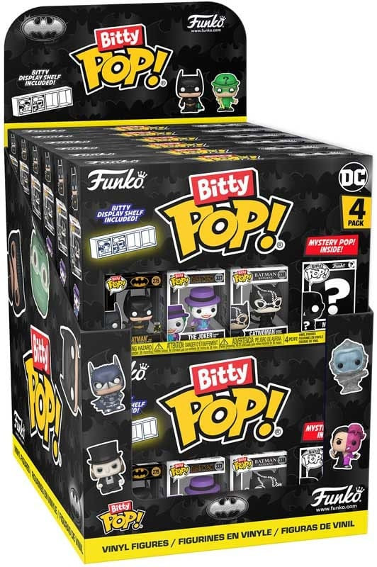 Batman 85th Anniversary Bitty POP! Vinyl Figuren 4er-Pack Display (12) 2,5 cm