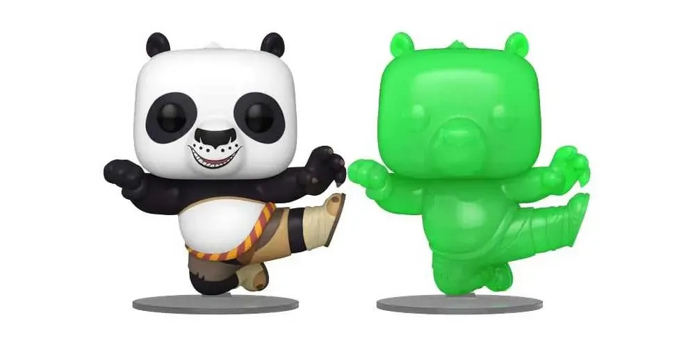 Kung Fu Panda POP! Movies Vinyl Figuren Po w/CH(FL) 9 cm Sortiment (6)