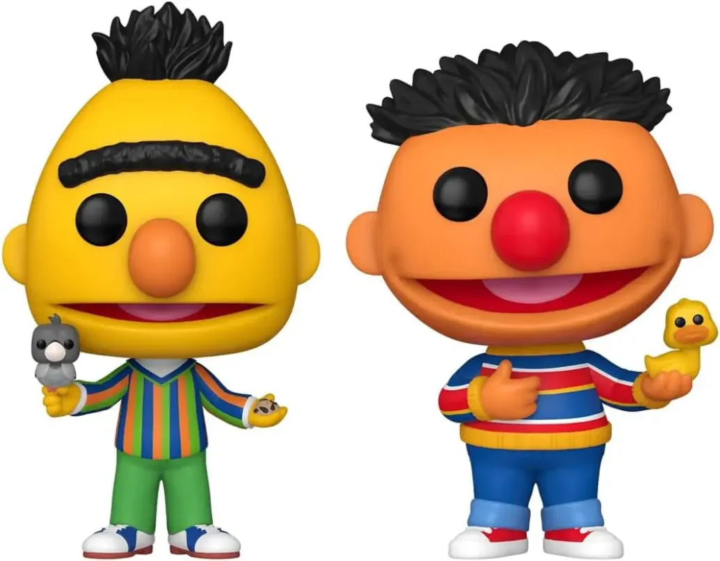 Sesamstraße POP! Vinyl Figuren 2er-Pack Bert & Ernie 9 cm