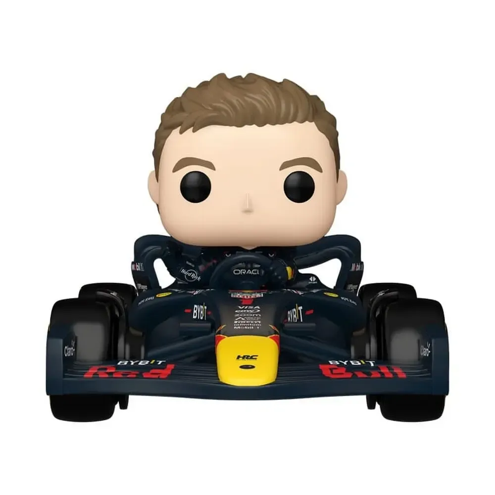 Formel 1 POP! Rides Super Deluxe Vinyl Figur RB- Verstappen w/RB20 15 cm