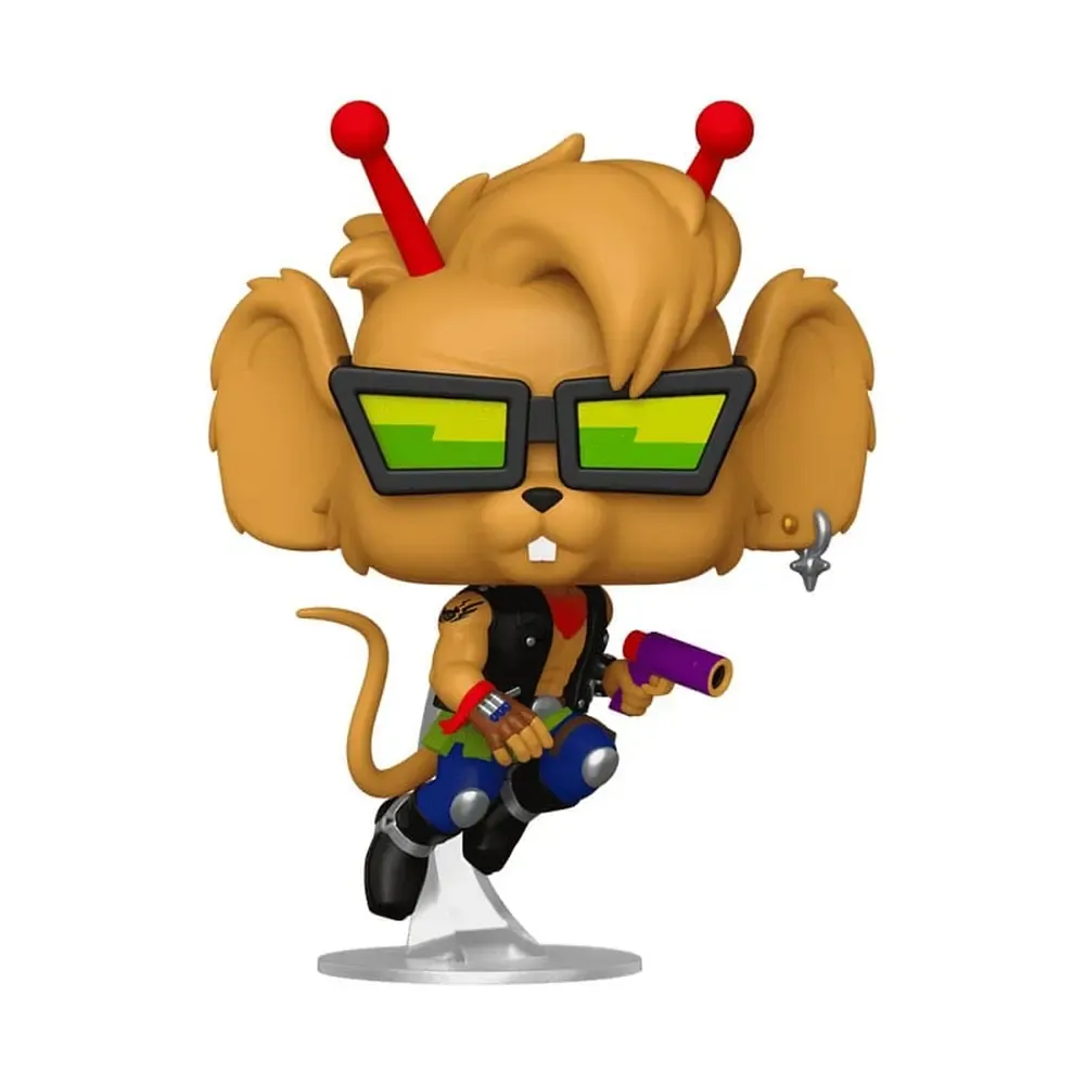 Biker Mice From Mars Pop! Animation Vinyl Figur Throttle 9 cm