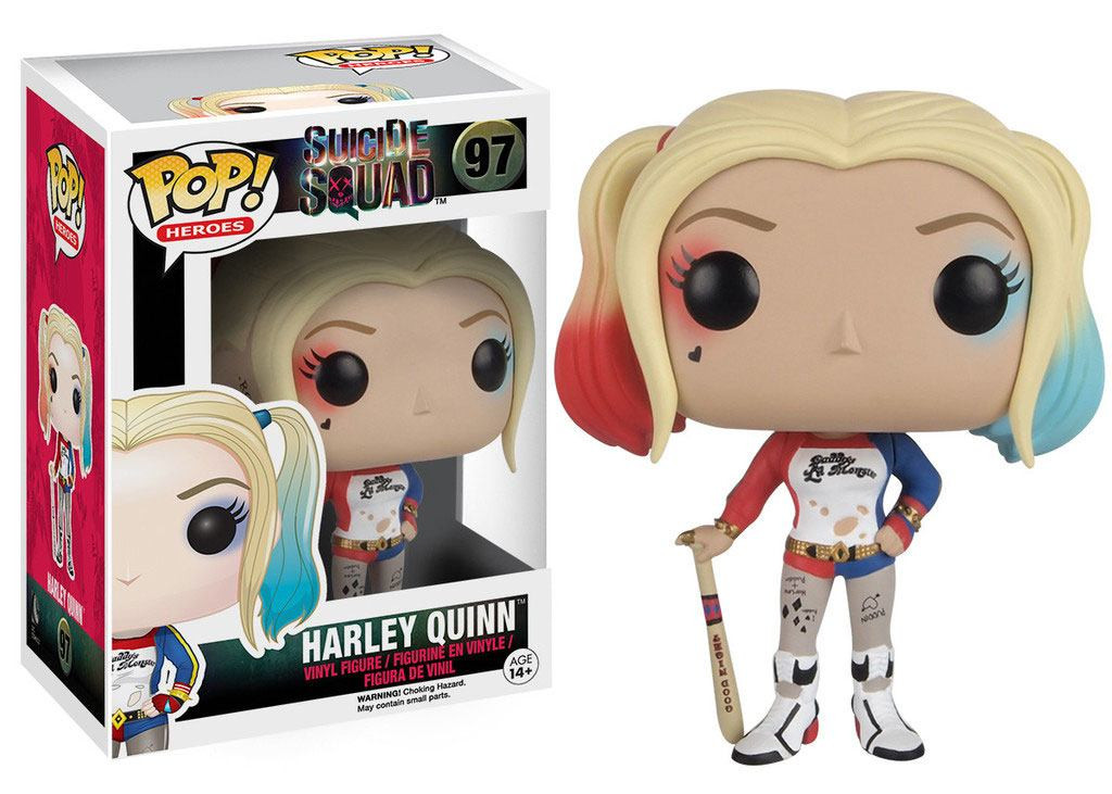 Suicide Squad POP! Heroes Vinyl Figur Harley Quinn 9 cm