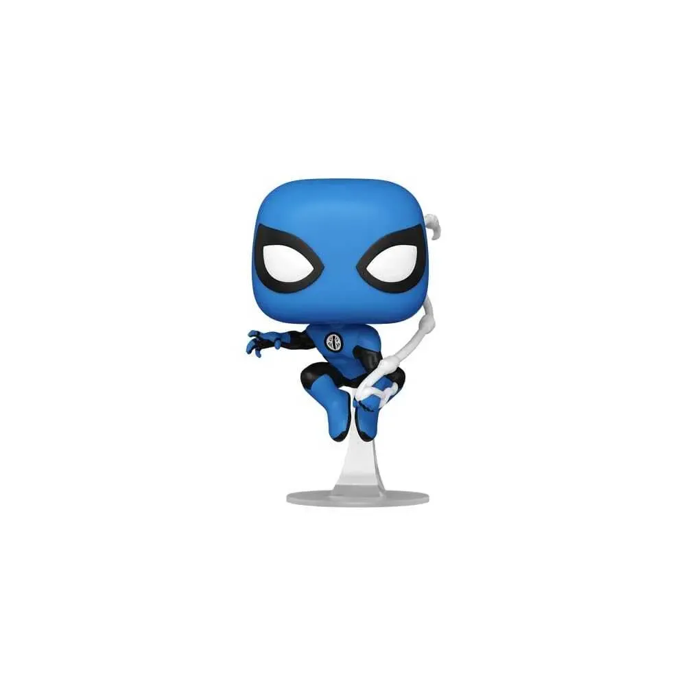 Marvel Pop! Fantastic Four Vinyl Figur Spider-Man Blue Suit Special Edition 10 cm