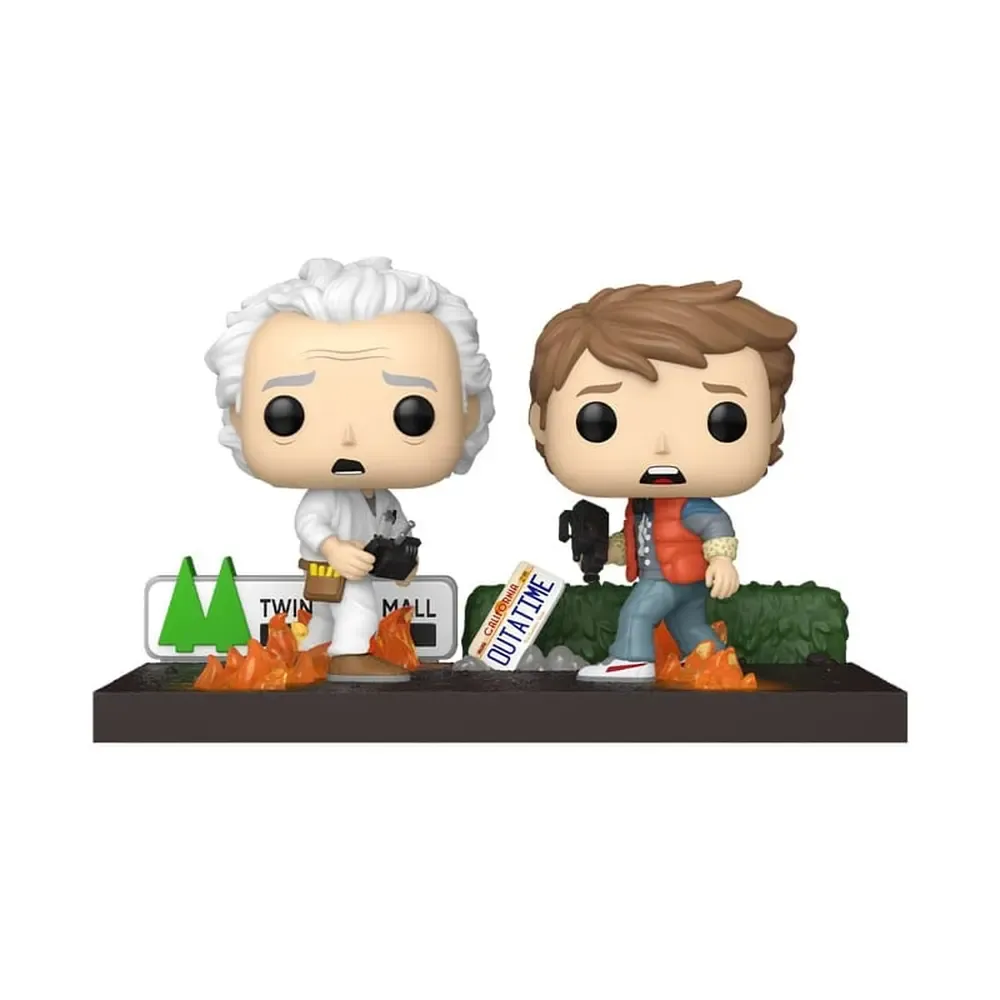 Zurück in die Zukunft POP Moments Vinyl Figuren Doc&Marty 9 cm 