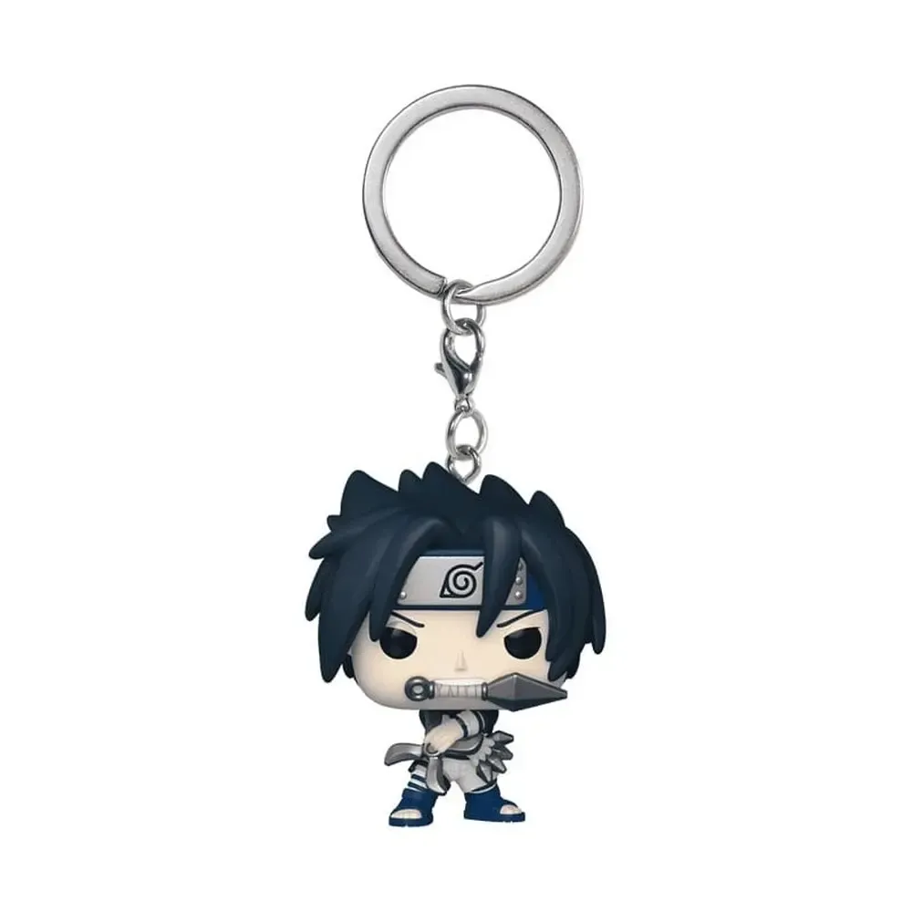 Naruto POP! Vinyl Schlüsselanhänger 4 cm Classic- Sasuke Display (12)