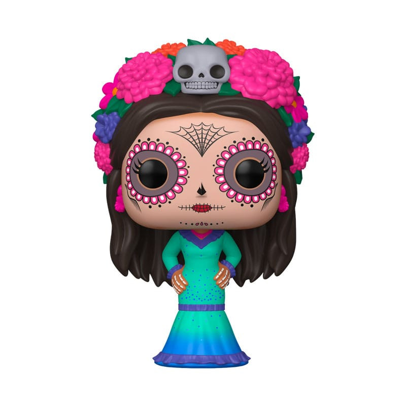 Dia de Los Muertos POP! Icons Vinyl Figur La Catrina (Azul) 9 cm