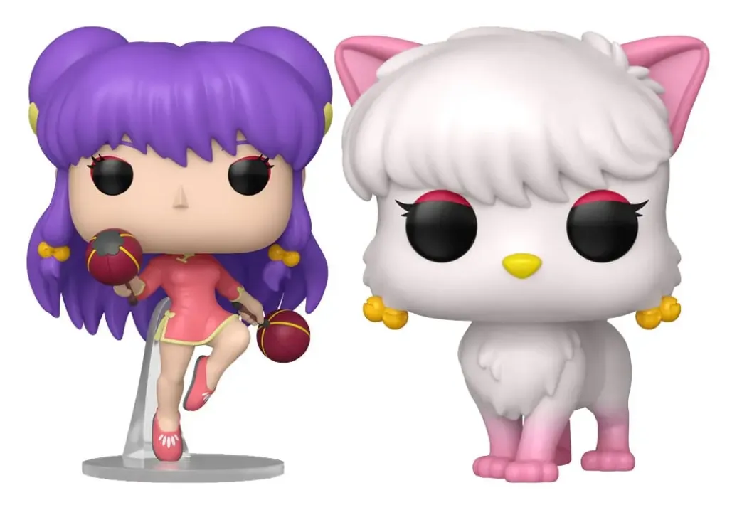 Ranma 1/2 POP! Animation Vinyl Figur Shampoo w/CH 9 cm Sortiment (6)