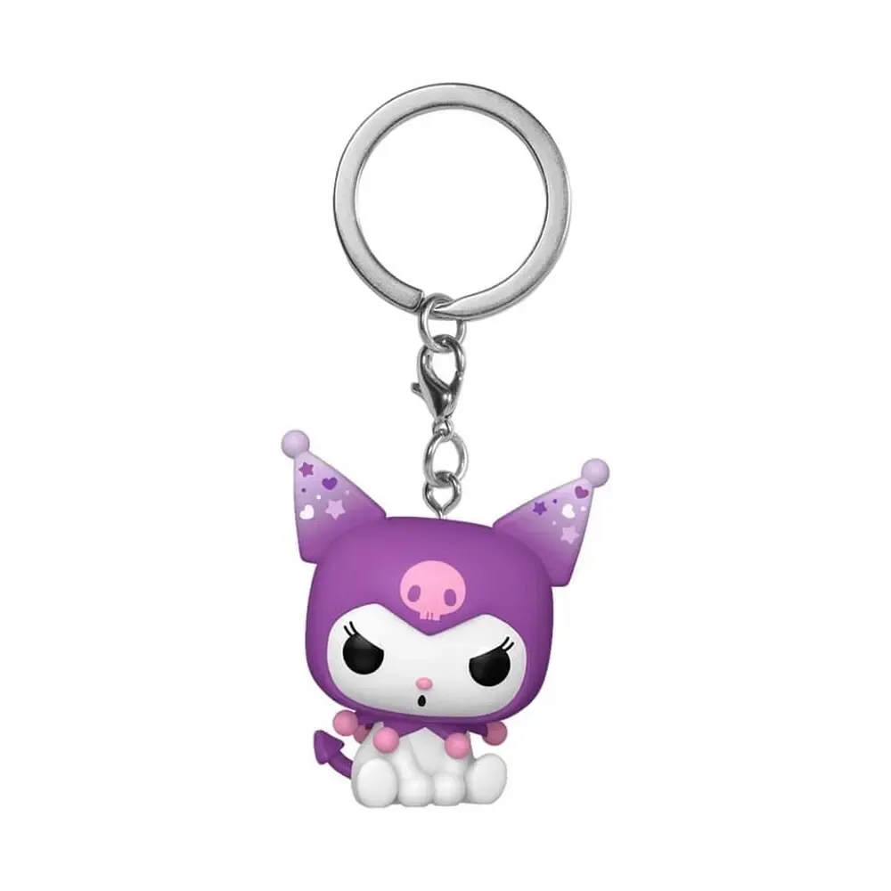 Sanrio POP! Vinyl Schlüsselanhänger 4 cm K/MM- Kuromi Display (12)