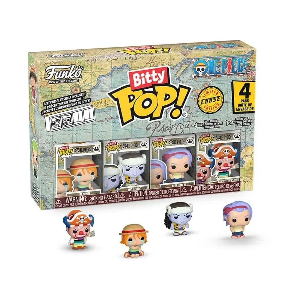 One Piece Bitty POP! Vinyl Figuren 4er-Pack Nami 2,5 cm