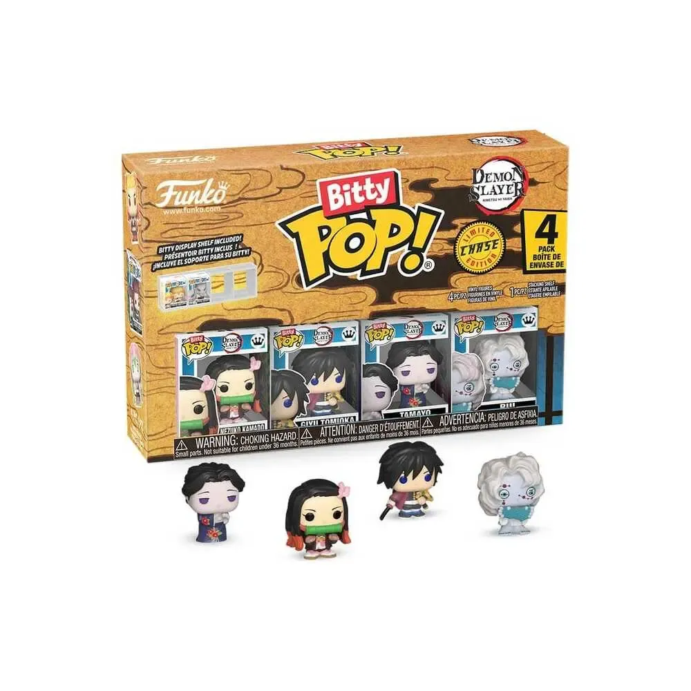Demon Slayer: Kimetsu no Yaiba Bitty POP! Vinyl Figuren 4er-Pack Nezuko 2,5 cm