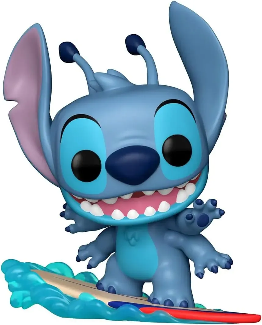 Lilo & Stitch POP! Vinyl Figur Stitch on Surfboard Exclusive Edition 9 cm