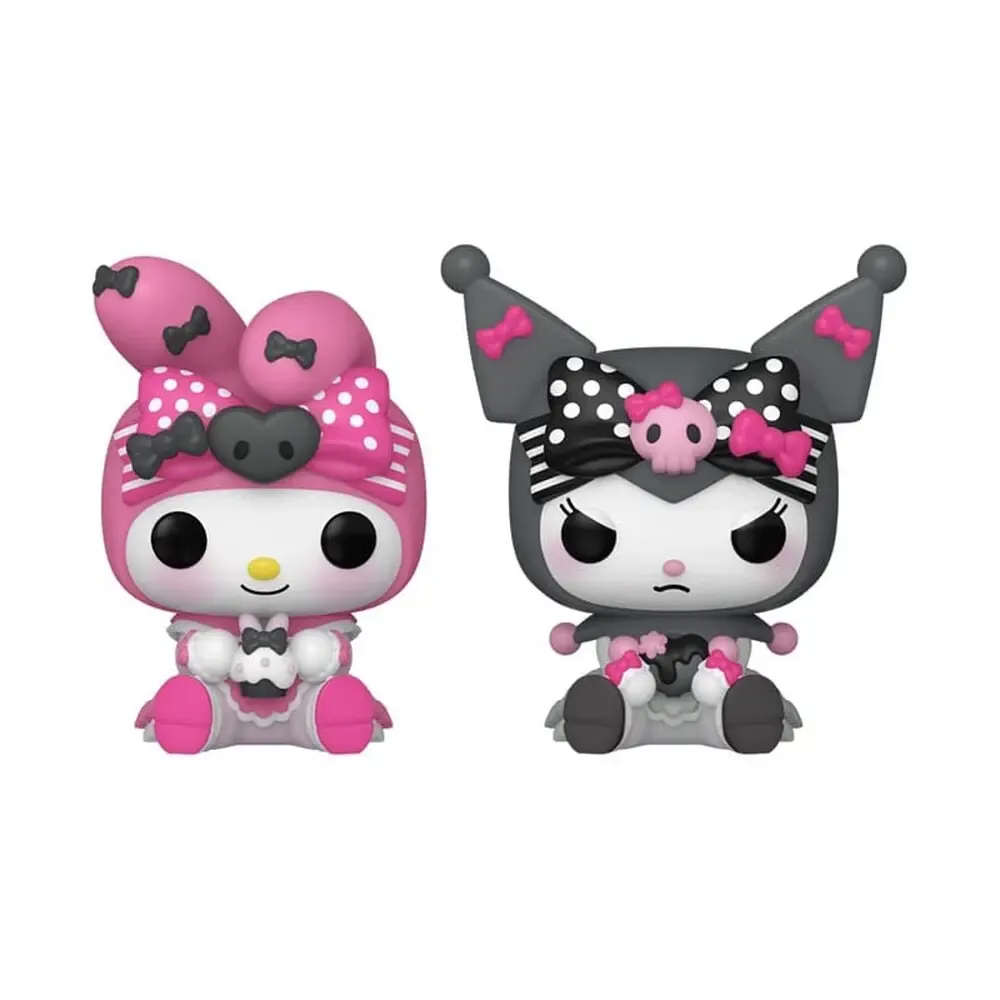 Hello Kitty POP! Vinyl Schlüsselanhänger 2er-Pack My Melody & Kuromi 4 cm