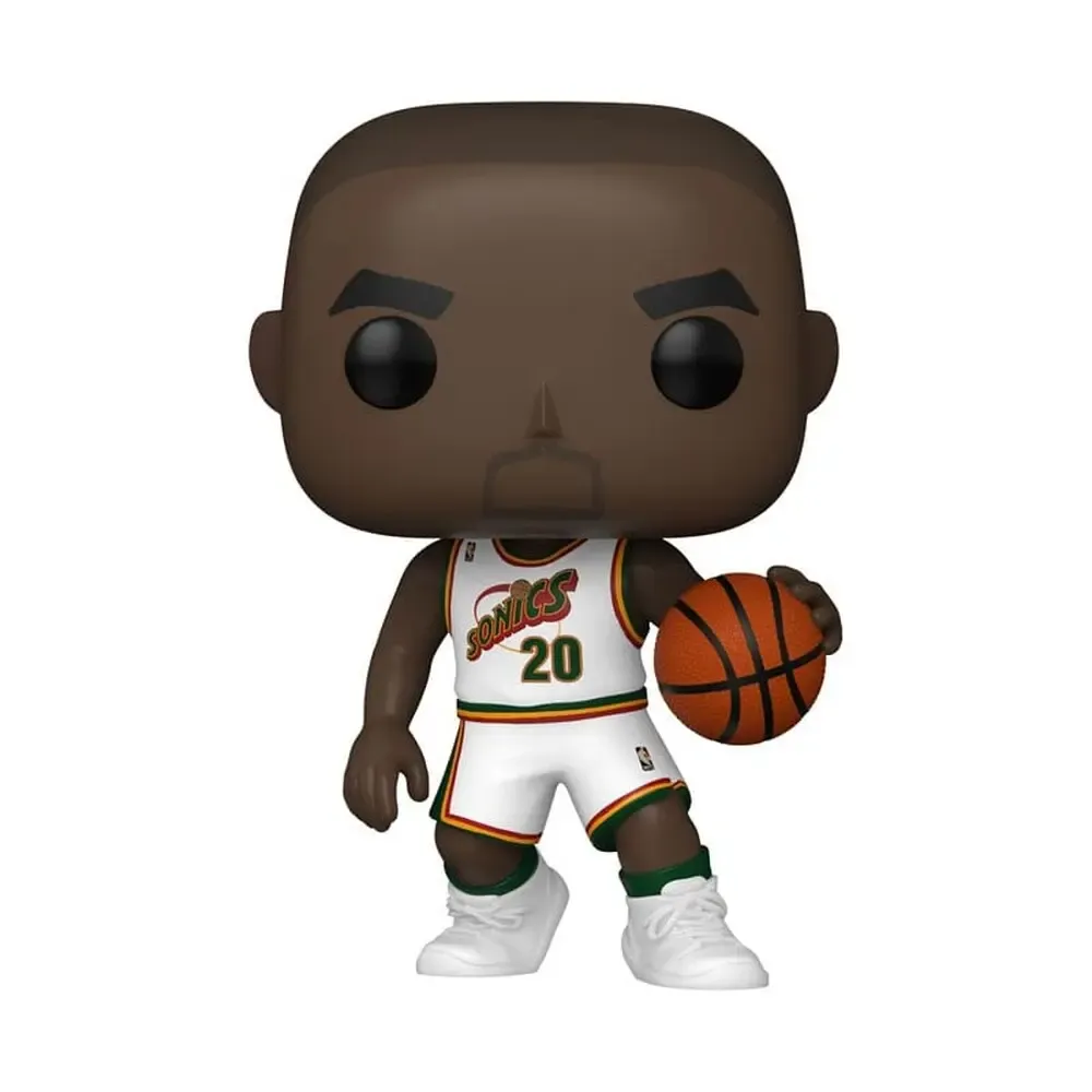 NBA Legends POP! Sports Vinyl Figur Sonics- Gary Payton 9 cm