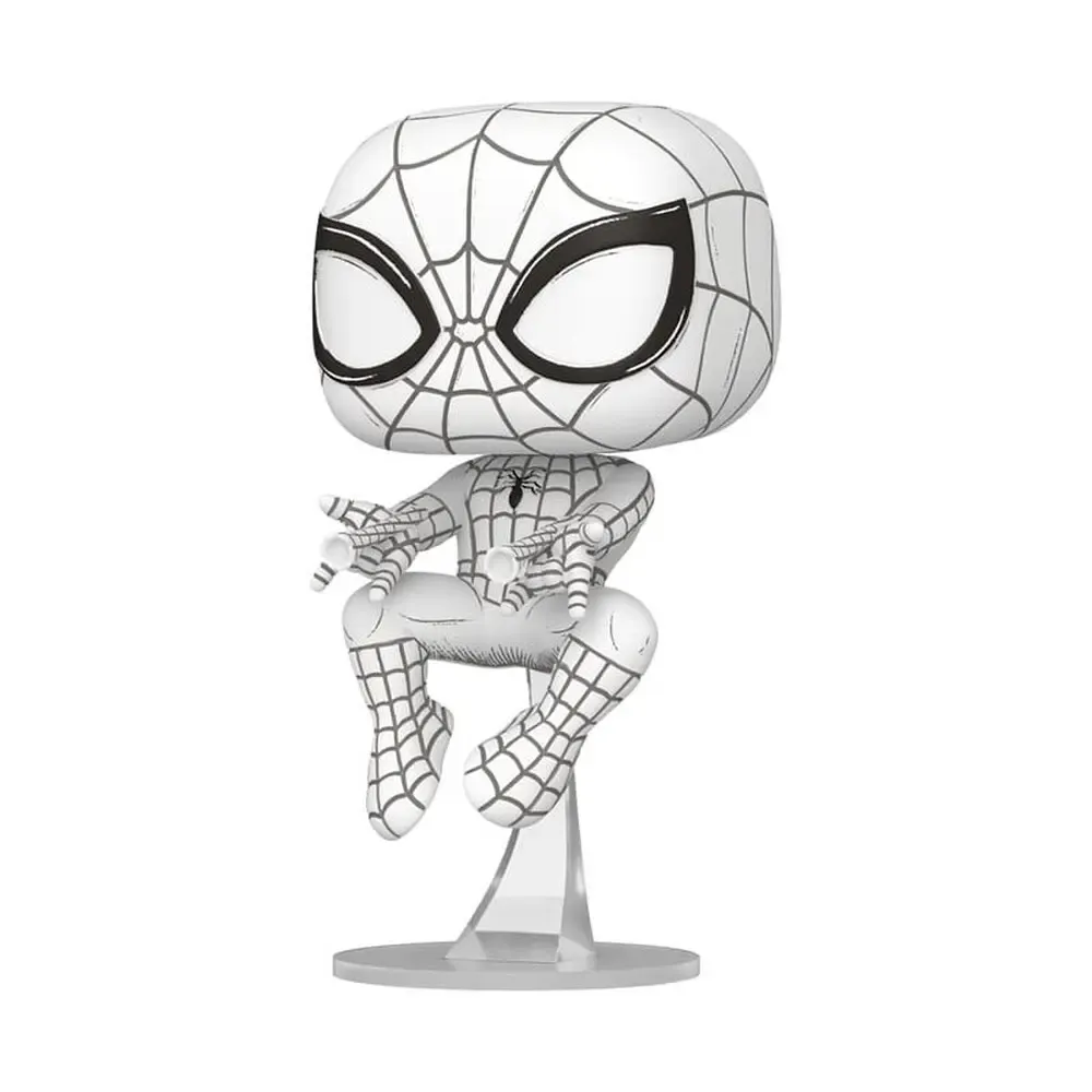 Marvel POP! Vinyl Figur Sketched - Spider-Man 9 cm