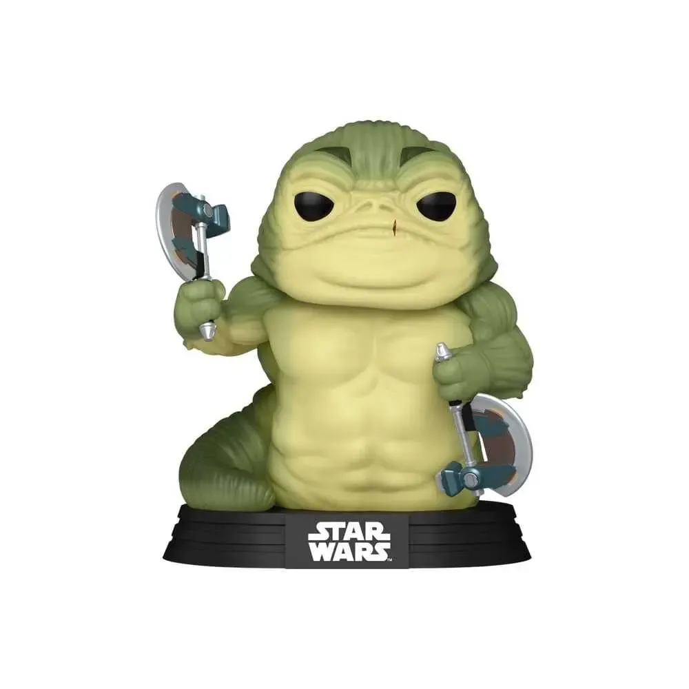 Star Wars: The Mandalorian and Grogu POP! Vinyl Figur Rotta the Hutt (Glow) 9 cm