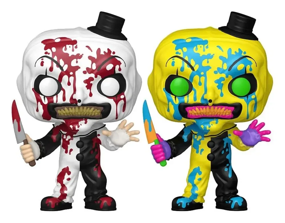 Terrifier POP! Figur Art the Clown Bloody | Blacklight Chase Chance 9 cm Exclusive