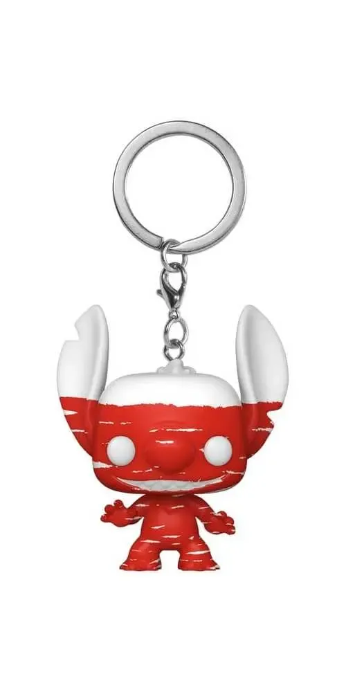 Lilo $ Stitch Pocket POP! Vinyl Schlüsselanhänger 4 cm Stitch Badness Level Display (12)