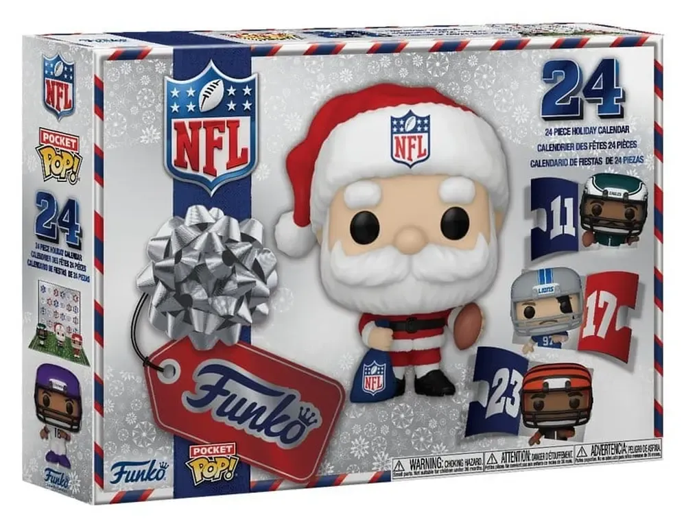 NFL Pocket POP! 24-Tage Countdown-Adventskalender