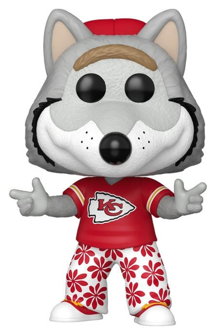 NFL POP! Vinyl Figur Mascots: Chiefs- Wolf 9 cm