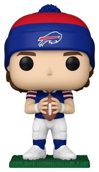 NFL POP! Vinyl Figur : Bills- Josh Allen (Beanie) 9 cm