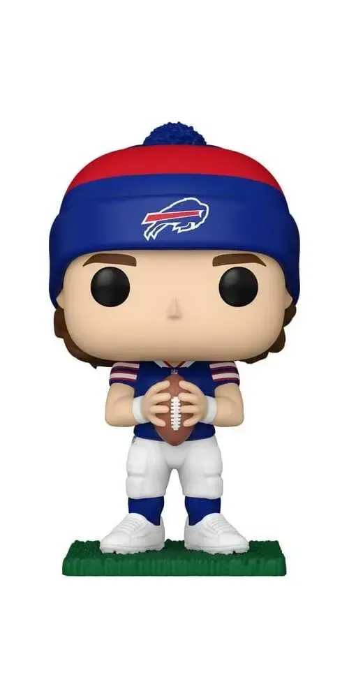 NFL POP! Vinyl Figur : Bills- Josh Allen (Beanie) 9 cm