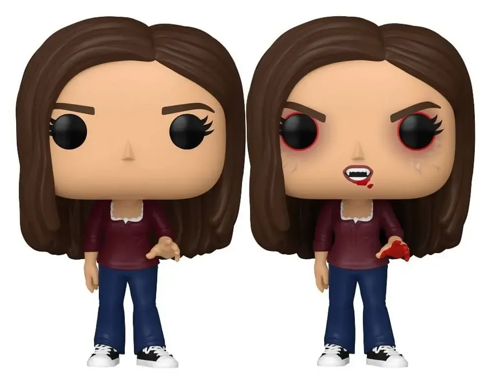 Vampire Diaries POP! Animation Vinyl Figuren Elena w/Chase 9 cm Sortiment (6)