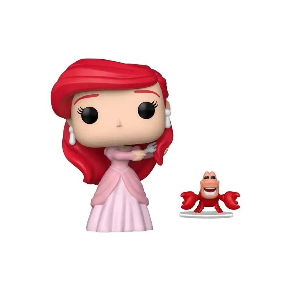 Arielle, die Meerjungfrau POP! Vinyl Figur S3 – Ariel with Sebastian 9 cm