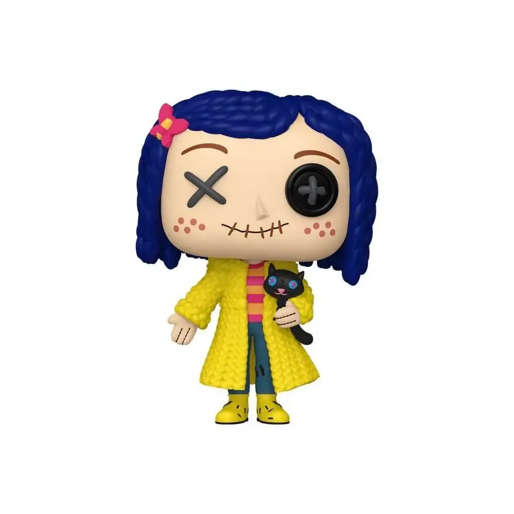 Coraline POP! Movies Vinyl Figur Coraline (Patchwork) 9 cm