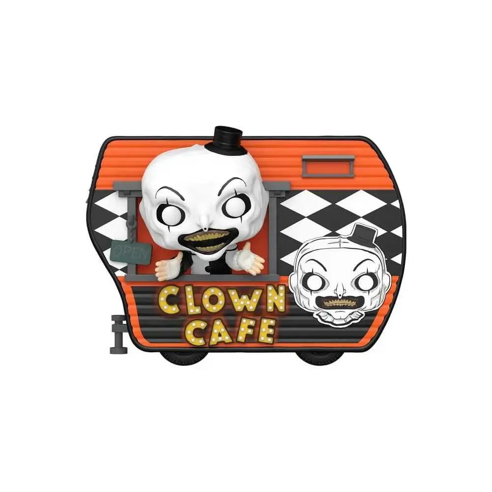 Terrifier POP! Rides Super Deluxe Vinyl Figur Café with Art 15 cm