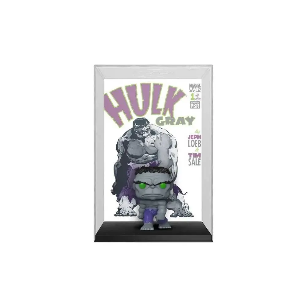 Marvel POP! Comic Covers Vinyl Figur Gray Hulk 9 cm