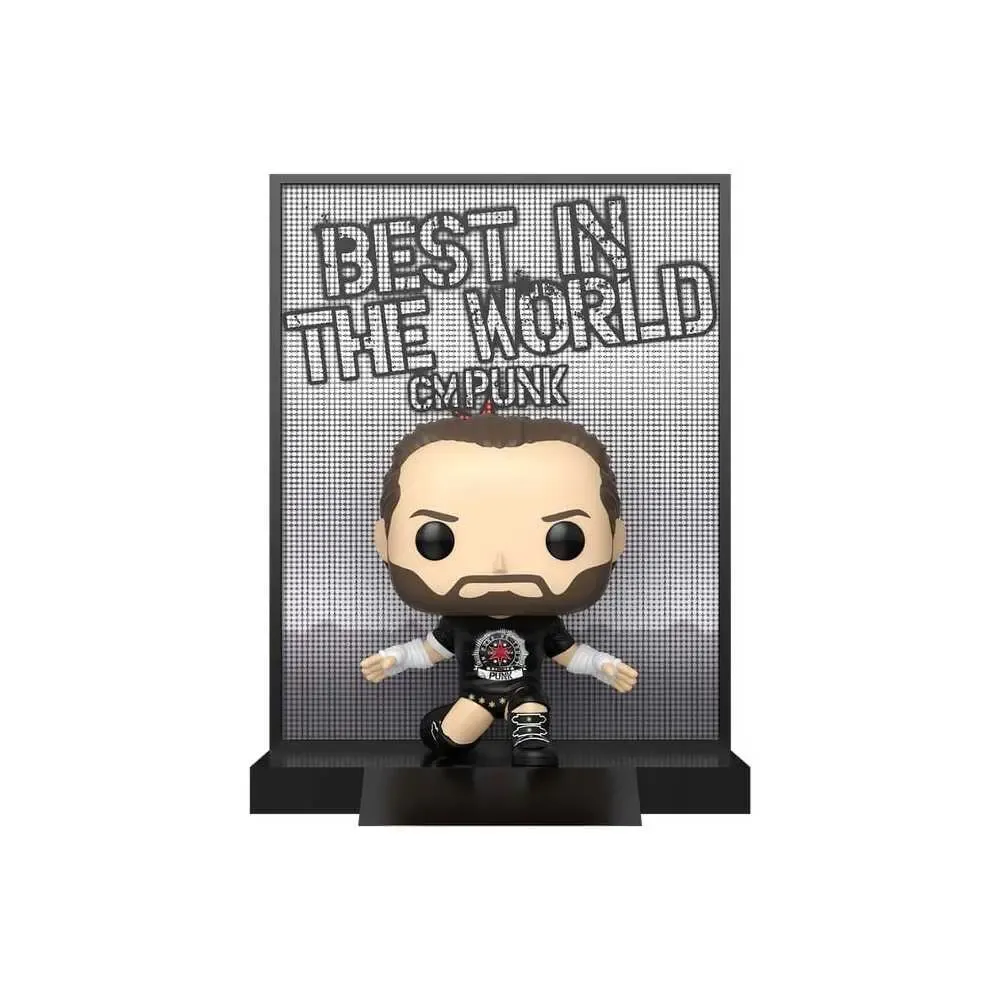 WWE POP! Deluxe Vinyl Figur CM Punk 9 cm