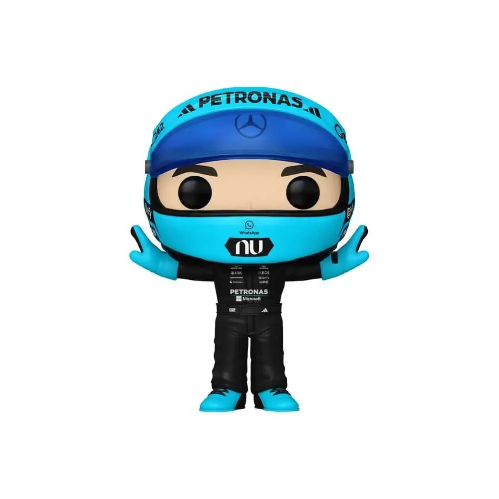 Formular 1 POP! Racing Vinyl Figur Mercedes Benz - George Russell (T-Pose) 9 cm