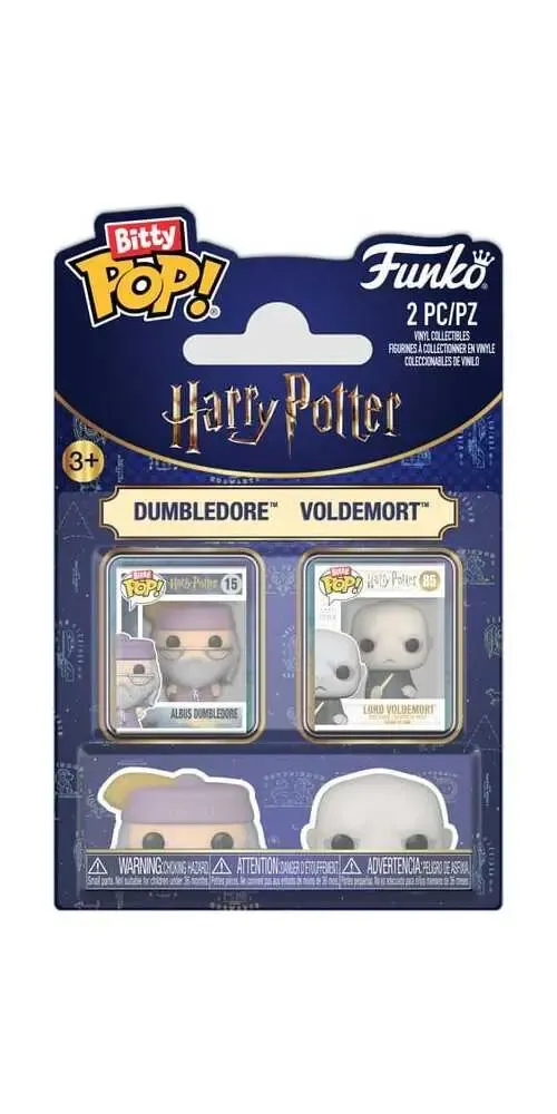 Harry Potter Bitty POP! Vinyl Figuren 2er-Pack Dumbledore/Voldemort 2 cm