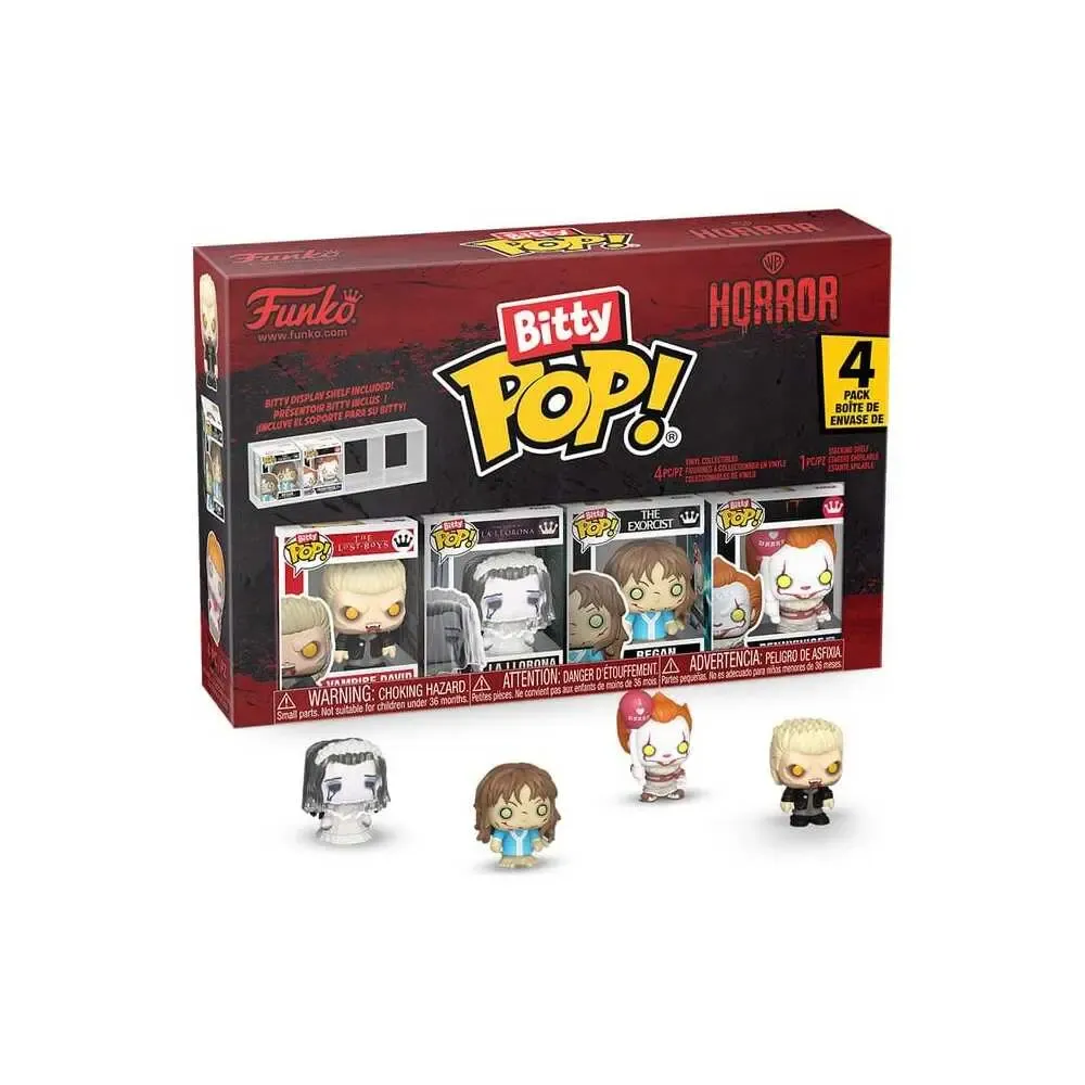 Horror Bitty POP! Vinyl Figuren 4er-Pack David 2,5 cm