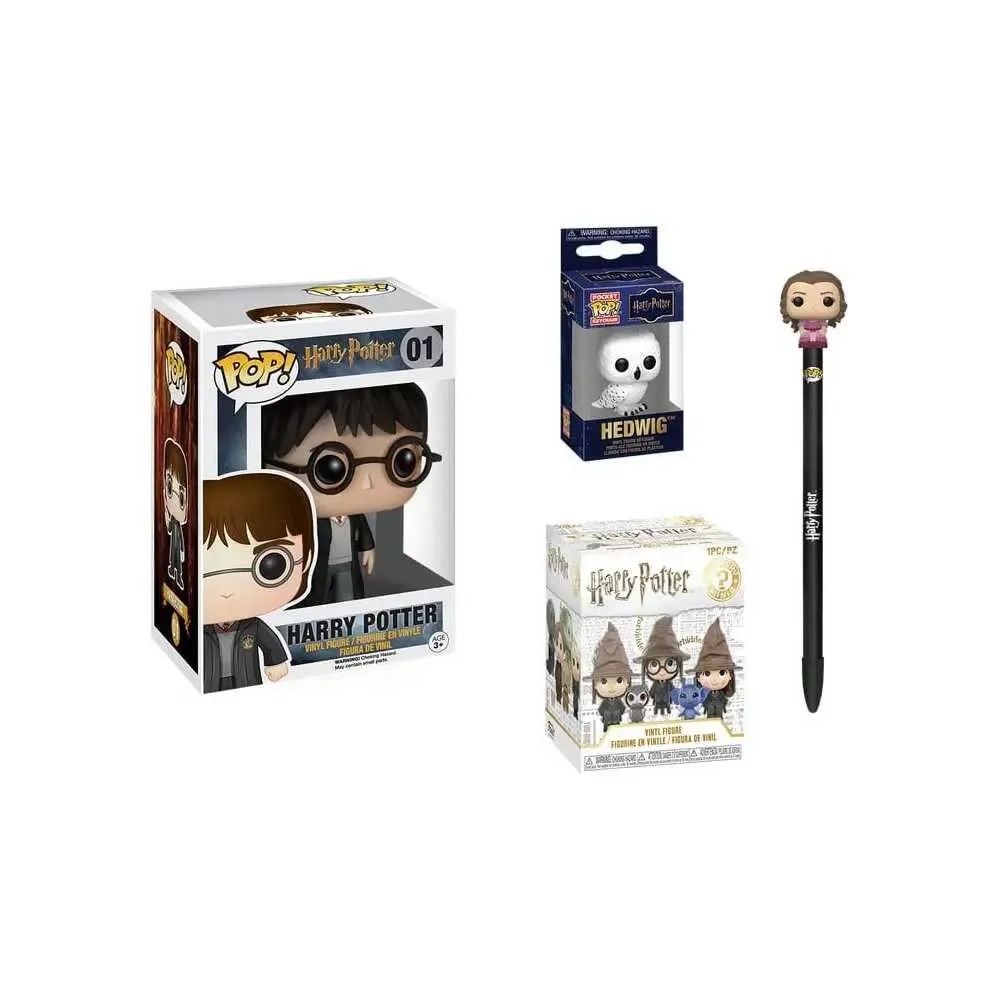 Harry Potter POP! Vinyl Figuren 4er-Pack Black Friday Bundle 9 cm