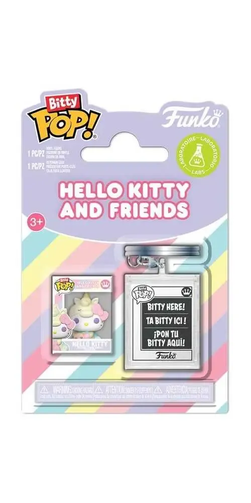 Sanrio Bitty POP! & Accessory Vinyl Figuren 2er-Pack Hello Kitty w/KCHN 2 cm