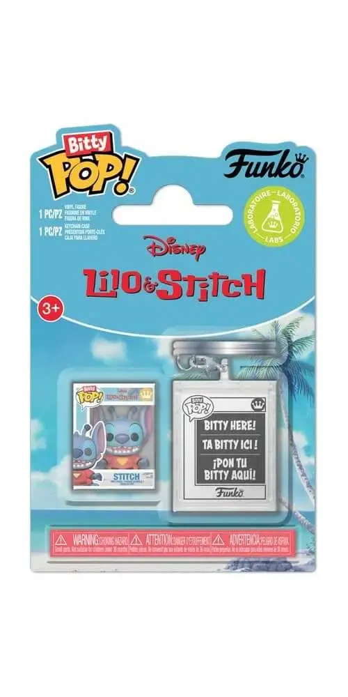 Lilo & Stitch Bitty POP! & Accessory Vinyl Figuren 2er-Pack 626 Stitch w/KCHN 2 cm