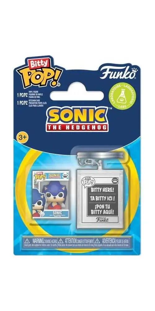 Sonic the Hedgehog Bitty POP! & Accessory Vinyl Figuren 2er-Pack Sonic w/KCHN 2 cm