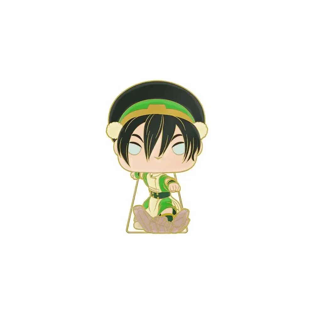 Avatar Der Herr der Element Loungefly POP! Pin Ansteck-Pin Toph 10 cm