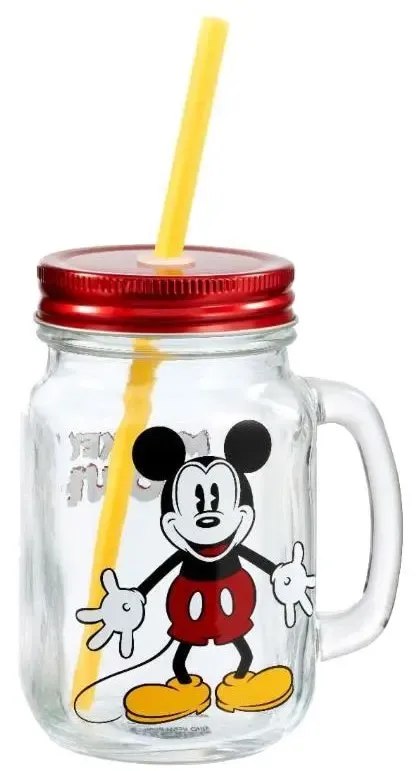 Disney Micky Maus Mason Jar Glas