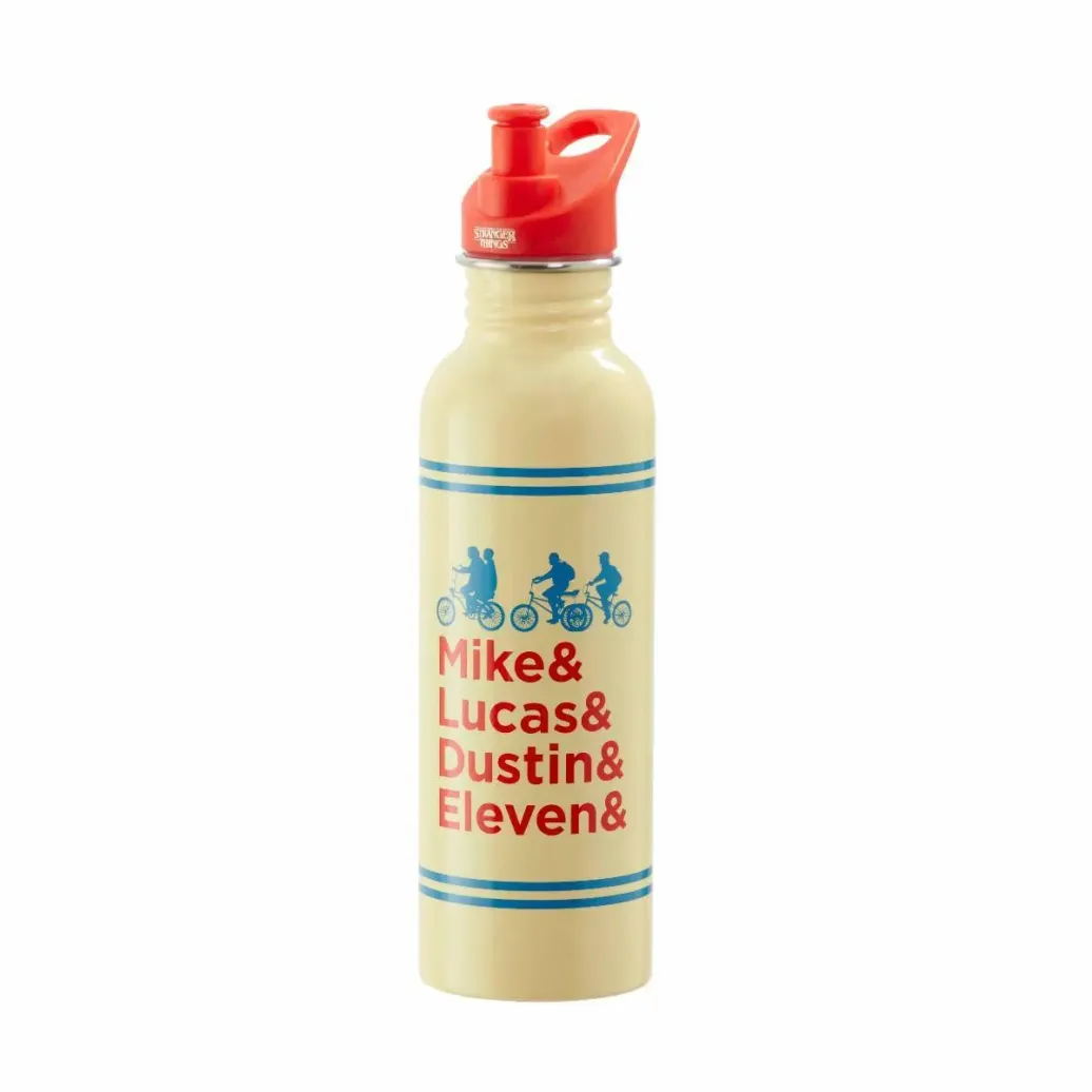 Stranger Things Silhouette Edelstahl Trinkflasche