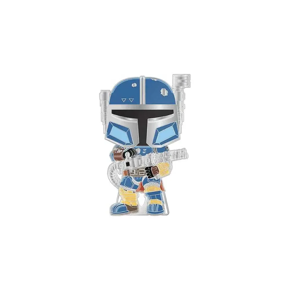Star Wars Loungefly POP! Pin Ansteck-Pin Heavy Armor Mando 10 cm