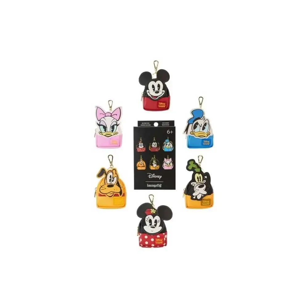 Mickey and friends by Loungefly Schlüsselanhänger Mini Backpack Blind Box Sortiment (15)