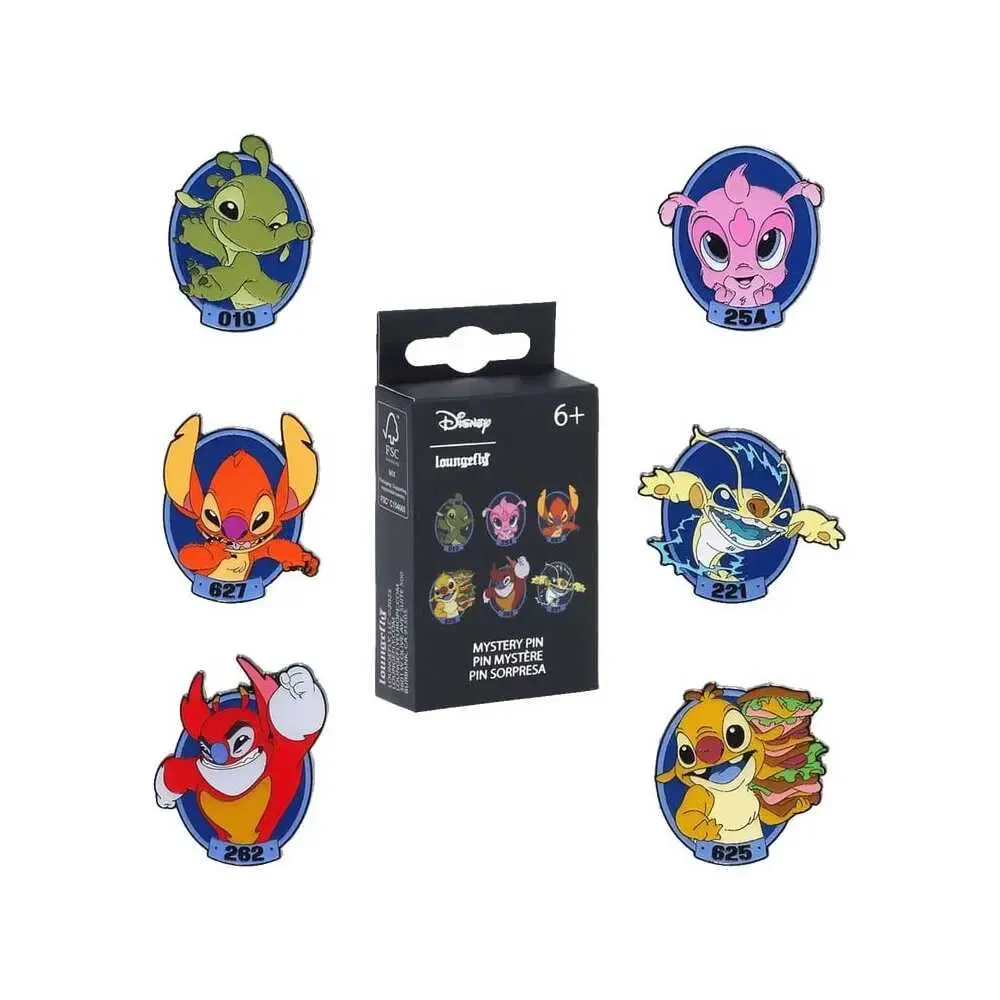 Lilo & Stitch Mystery Minis Minifiguren Experiments PDQ 5 cm Display (12)