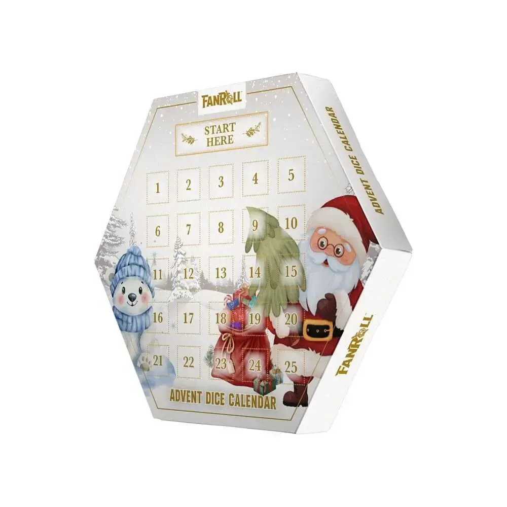 FanRoll Adventskalender Holiday Dice 2026