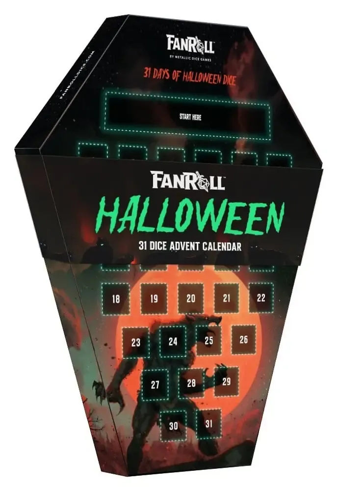 Halloween Adventskalender 31 Days Dice Goblin Werewolf 2026